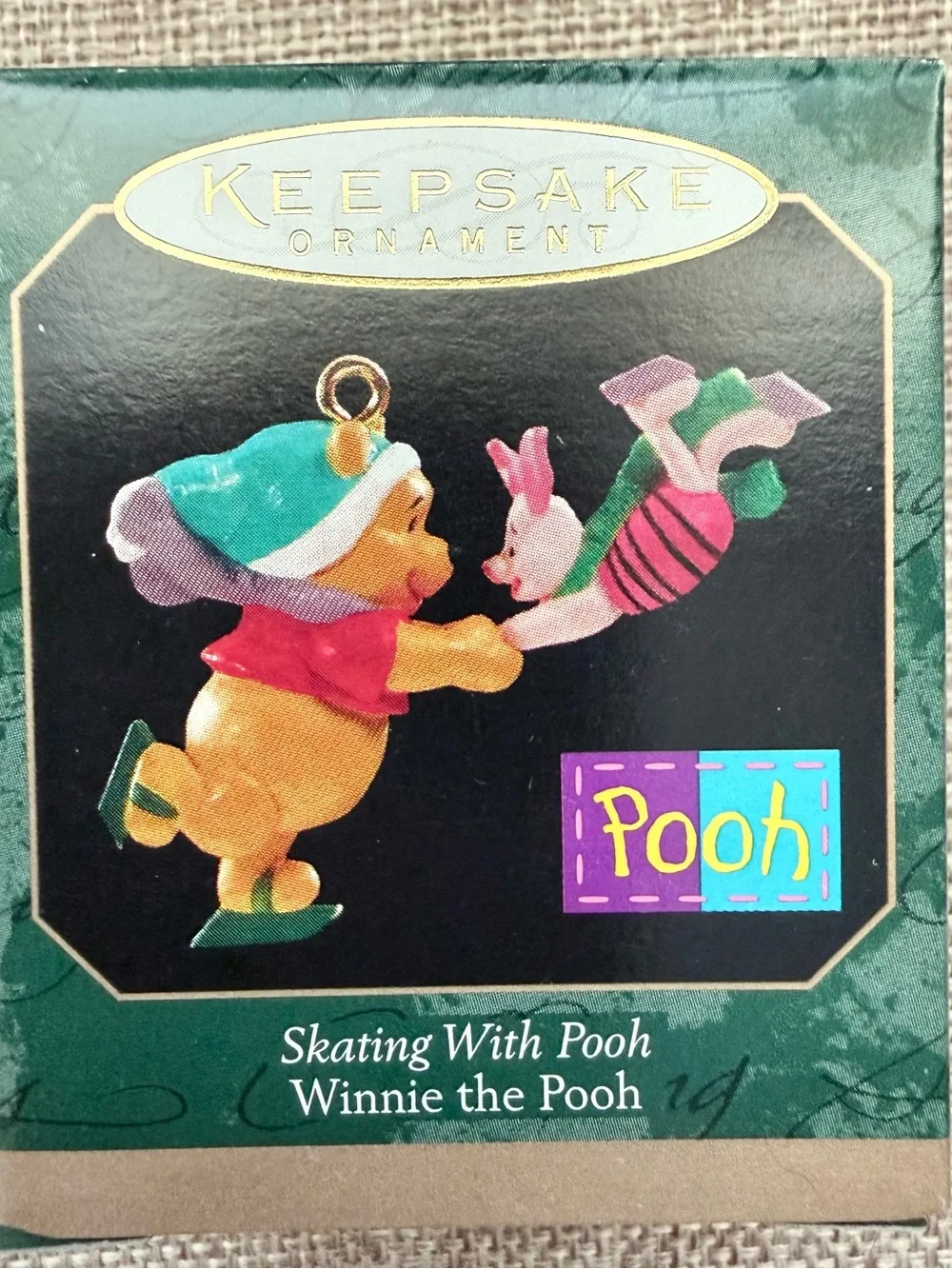 Vintage Hallmark Keepsake Winnie The Pooh Miniature Ornaments Lot of 5